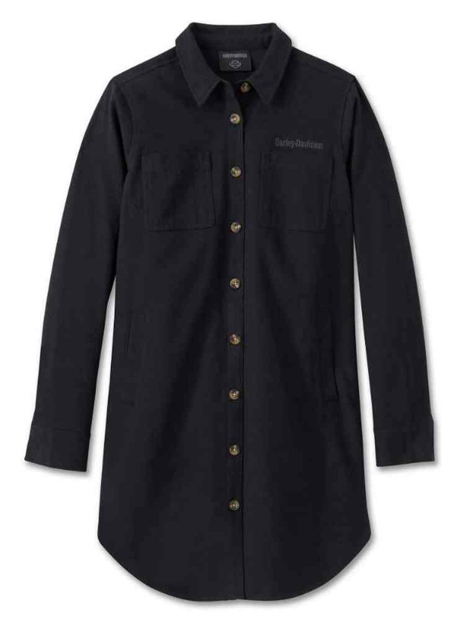 Harley-Davidson® Women's Blooming Eagle Duster Cotton Shirt (only in XL)