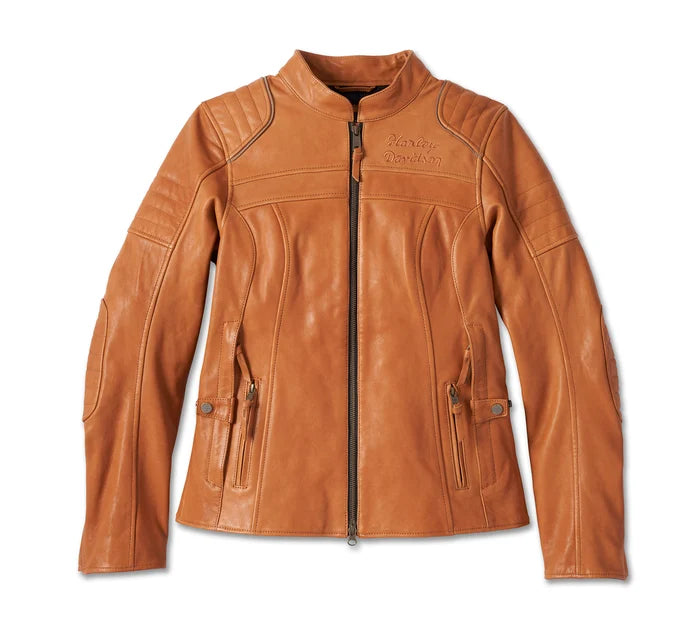 Womens harley Davidson factory leather jacket