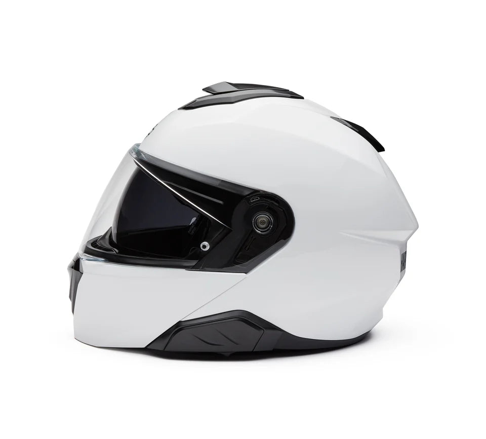 hjc equal to tharley-davidson men's capstone sunshield modular helmet H-D® Capstone Sun Shield III H35 Modular Helmet – Yellowstone Harley- Davidson