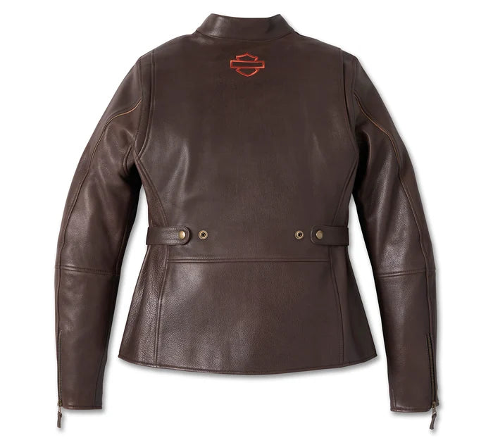 Women's Victory Lane Leather Riding Jacket 98006-23VW