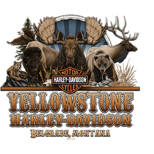Yellowstone H-D Side Name Tank