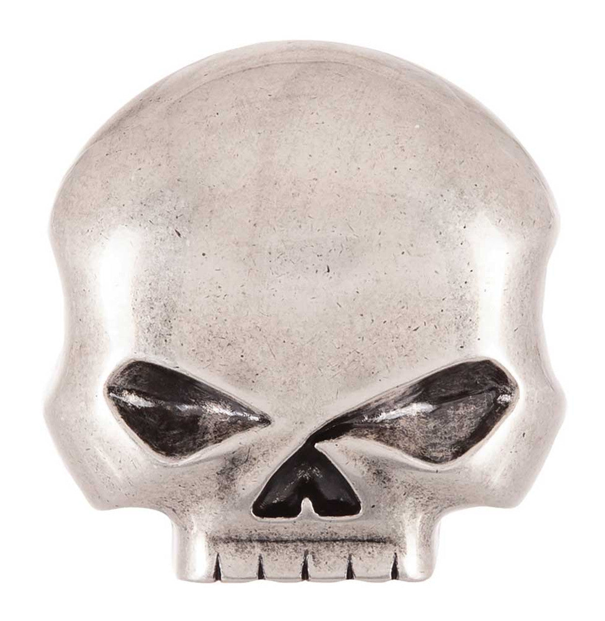 Harley-Davidson® Men's Skull Rider Belt Buckle, Antique Nickel Finish