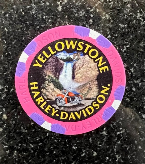 Yellowstone Harley-Davidson Full Color Poker Chip