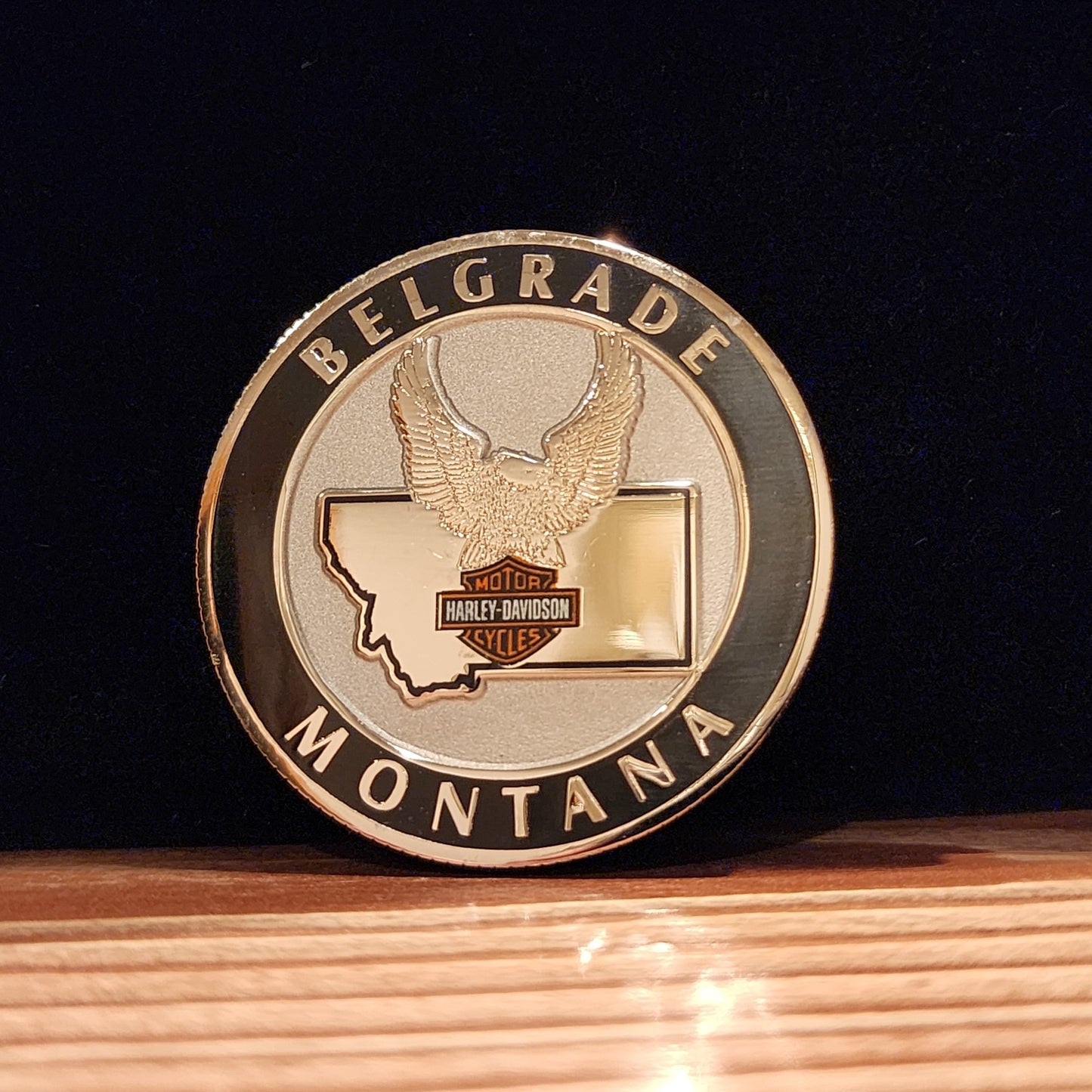 Yellowstone Harley-Davidson Challenge Coin