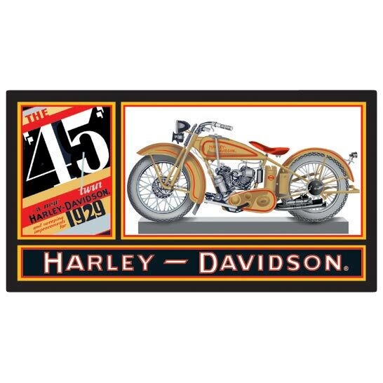 45 Twin Embossed Magnet