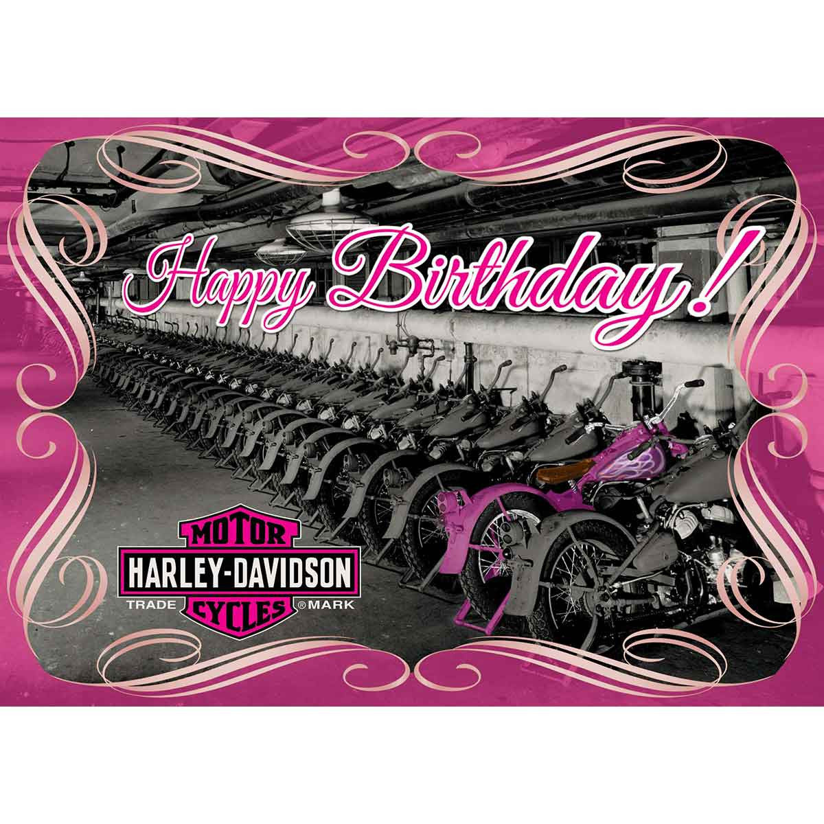 Happy birthday harley davidson girl hotsell