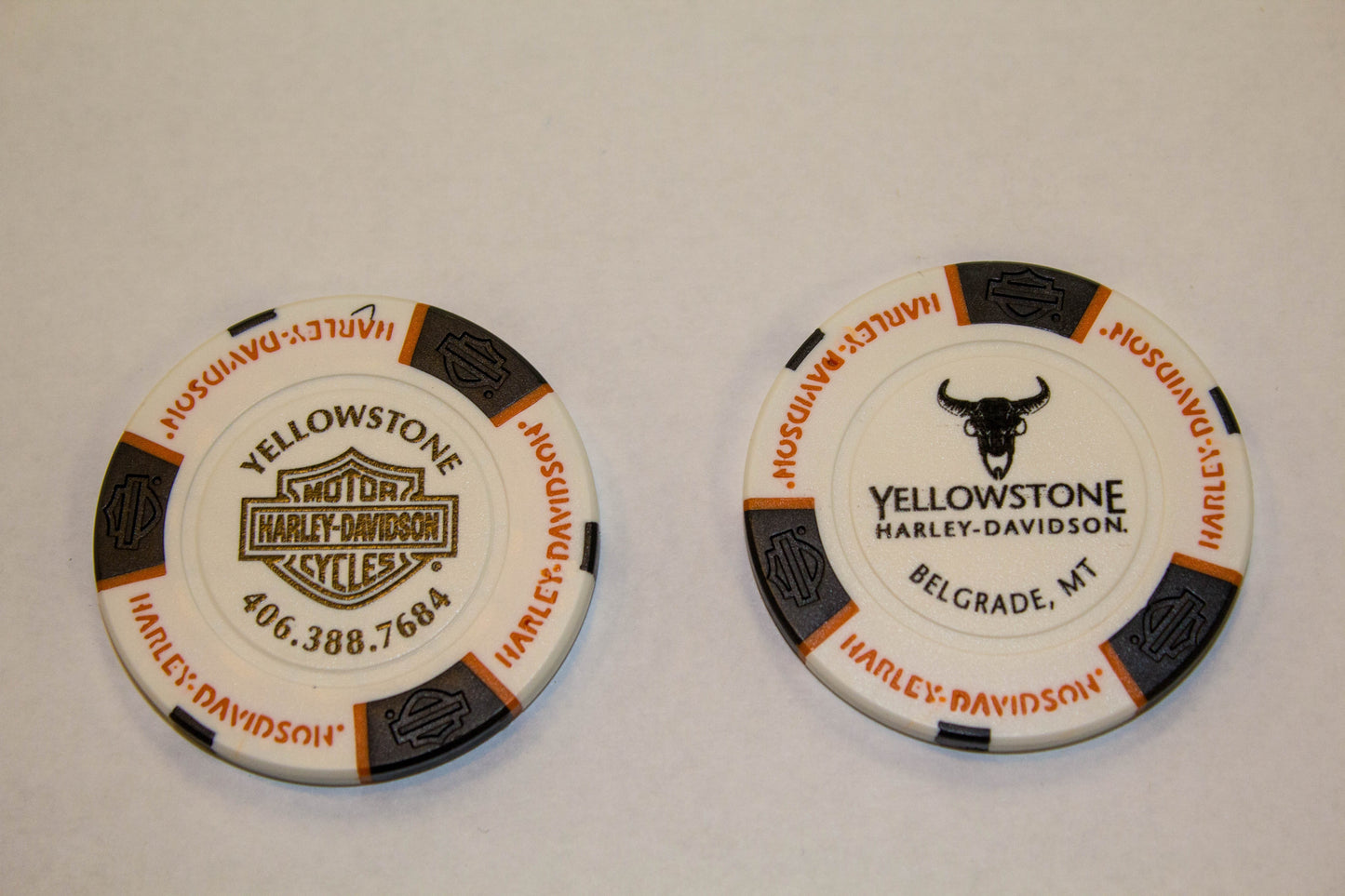 Yellowstone Harley-Davidson Poker Chip