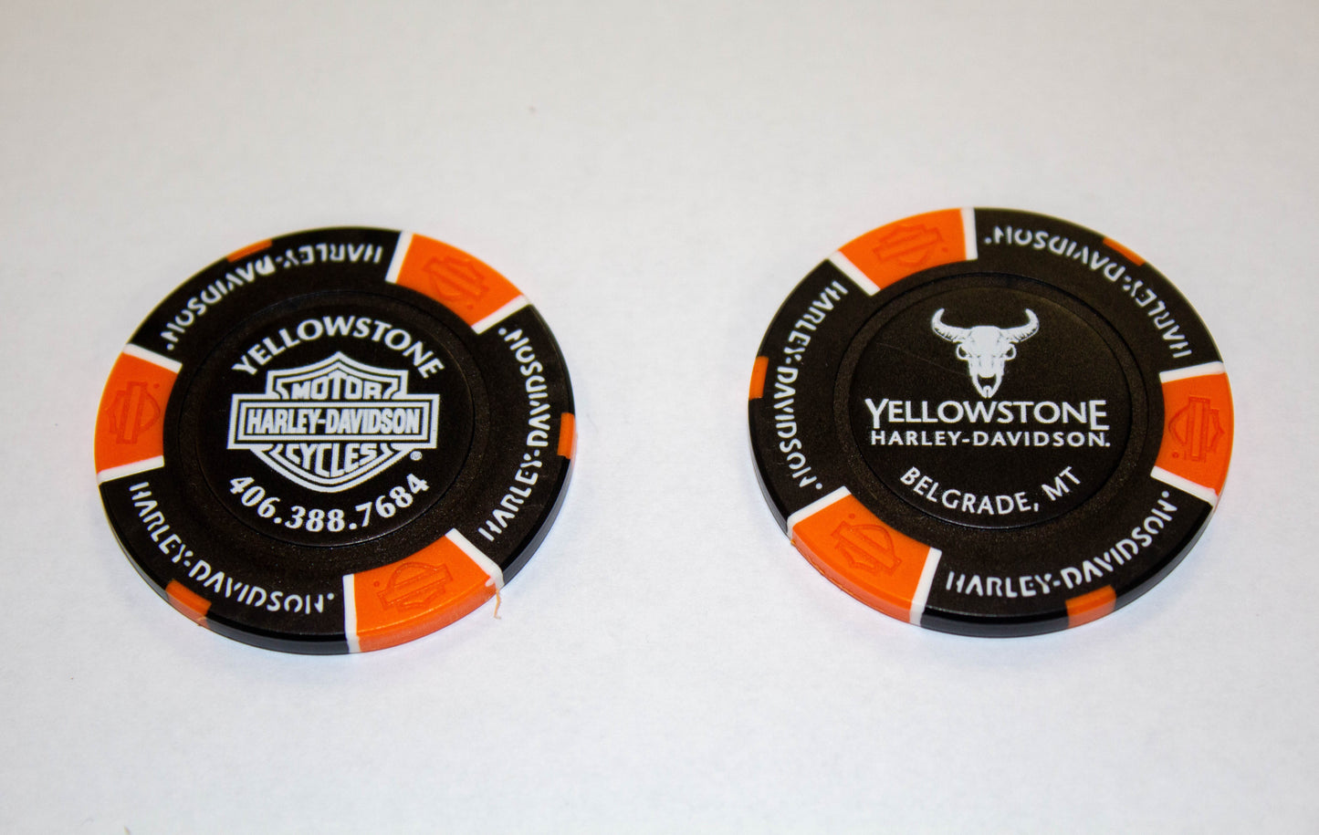 Yellowstone Harley-Davidson Poker Chip