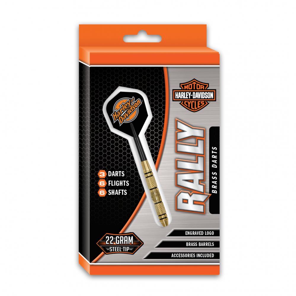 H-D Rally Brass 22 Gram Dart Set