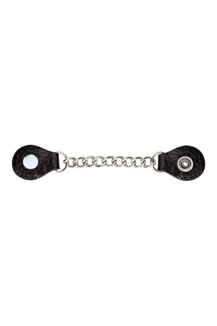 Plain Chrome Chain 7.5" Men's Vest Extender