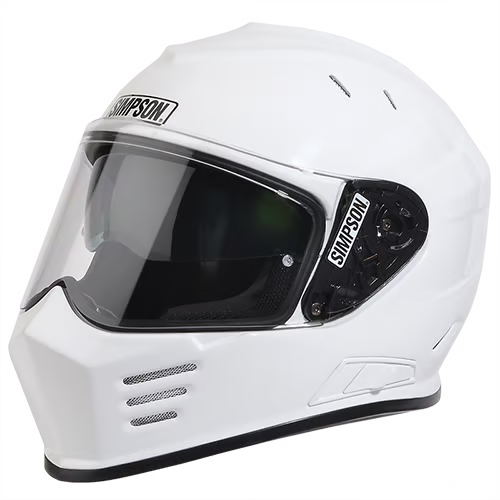 Simpson Ghost Bandit Helmet (Matte Black, White, Gloss Black)