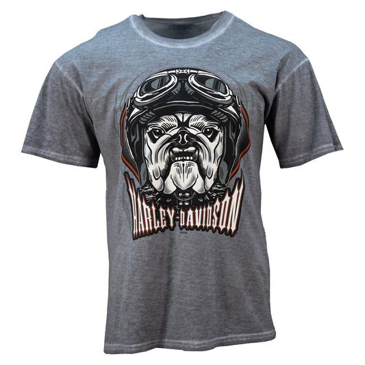 Yellowstone Harley-Davidson® Men's Good Boy Light Grey Short Sleeve T-Shirt