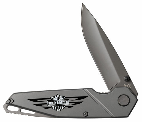 Harley-Davidson® TecX TS1-T Liner Lock Grey Folder