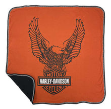 Harley-Davidson® Baby Winged Eagle Receiving Blanket (2 colors)