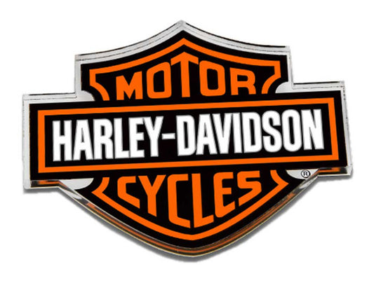 Harley-Davidson® Cut-Out Bar & Shield Logo Hard Acrylic Magnet - 3.25 x 2.5 inch