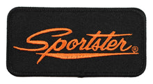 Harley-Davidson® 4 in. Embroidered Sportster Emblem Sew-On Patches - Black/Orange