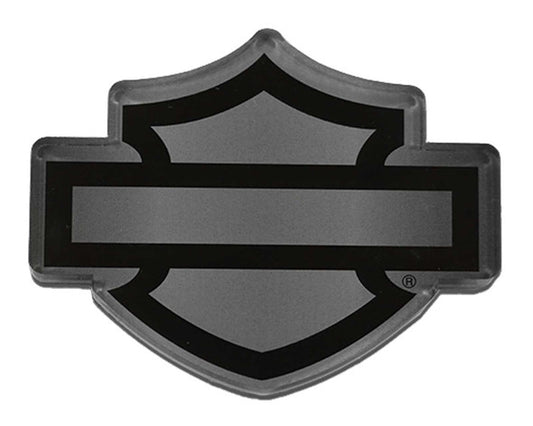 Harley-Davidson® Dark Bar & Shield Logo Hard Acrylic Magnet - 3.5 x 2.75 inches