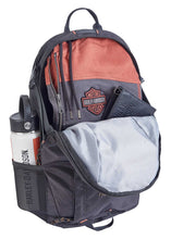 Harley-Davidson® Embroidered B&S Zero Gravity Water-Resistant Backpack - Black