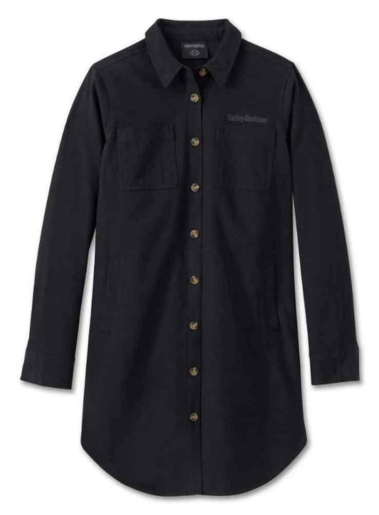 Harley-Davidson® Women's Blooming Eagle Duster Cotton Shirt (only in XL)