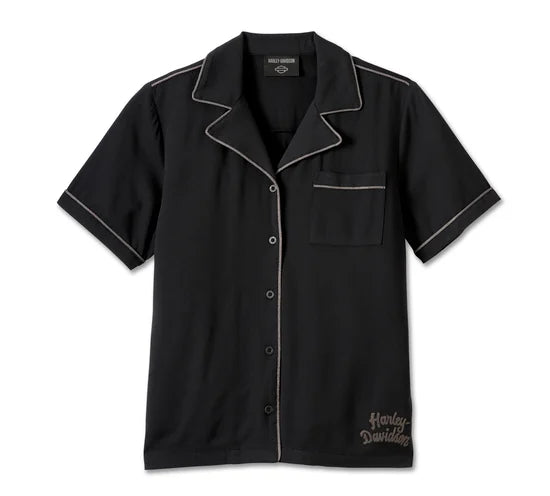 Women's Club Crew Contrast Piping Shirt