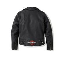 Women's H-D Rebel Biker Leather Riding Jacket
