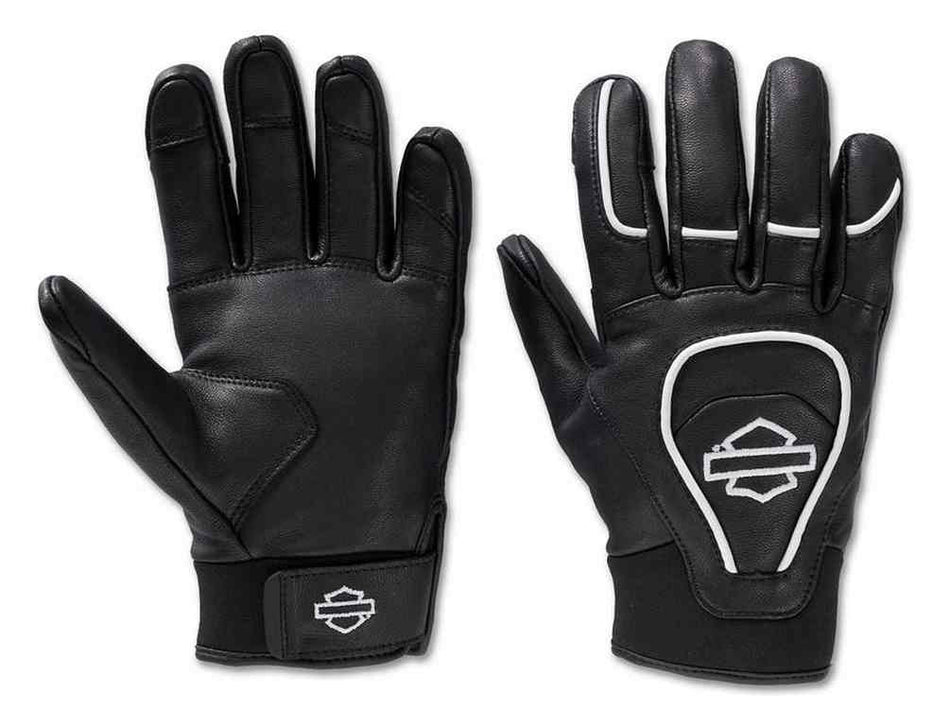 Harley-Davidson® Women's Ovation Waterproof Leather Full-Finger Gloves (XS & XL)