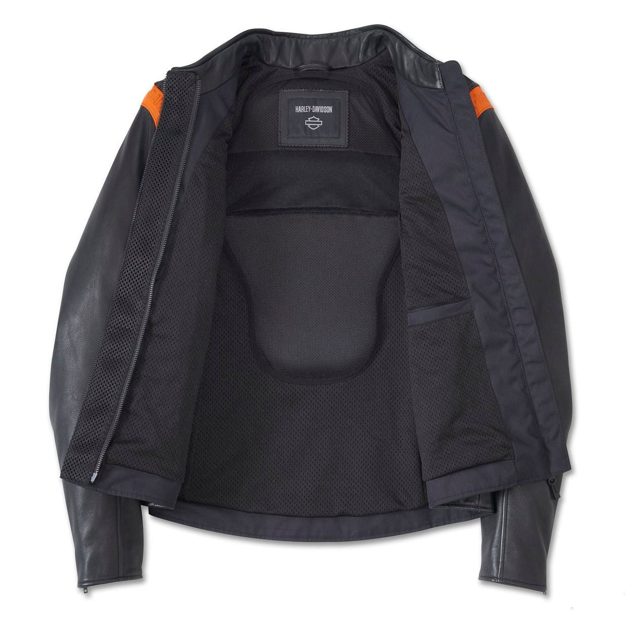 H-D WOMENS CAPITOL TRIPLE VENT SYSTEM 2.0 LEATHER RIDING JACKET