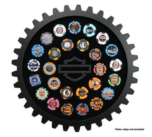 H-D Sprocket Magnetic Poker Chip Frame