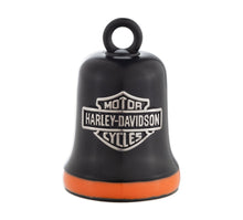 Harley-Davidson® Bar & Shield  Stripe Ride Bell - Black Finish (3 colors)