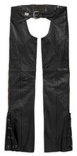 Harley-Davidson® Women's Deluxe II Midweight Leather Chaps, Black 98046-19VW