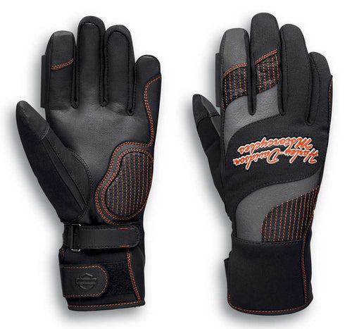 Harley-Davidson® Women's Vanocker Under Cuff Gauntlet Gloves