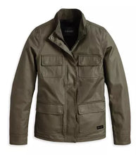 Harley-Davidson women´s Jacket Waxed Mesa green (XL)