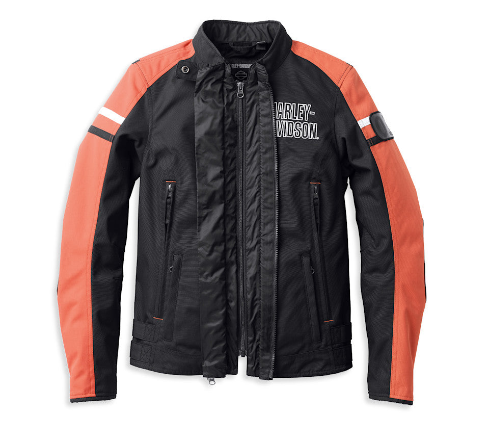 Women's Hazard Waterproof Textile Riding Jacket (Small and Medium