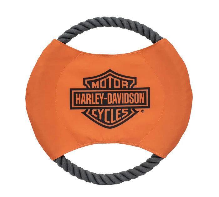 Bar & Shield Pet Rope Disc