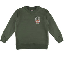 Little Boys Bar & Shield Fleece Crew