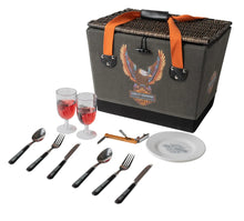 H-D Vivid Bar & Shield Eagle Picnic Basket
