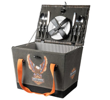 H-D Vivid Bar & Shield Eagle Picnic Basket