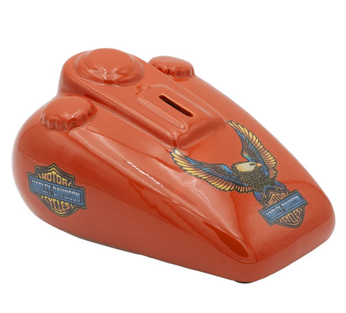 H-D Vivid Bar & Shield Eagle Tank Bank