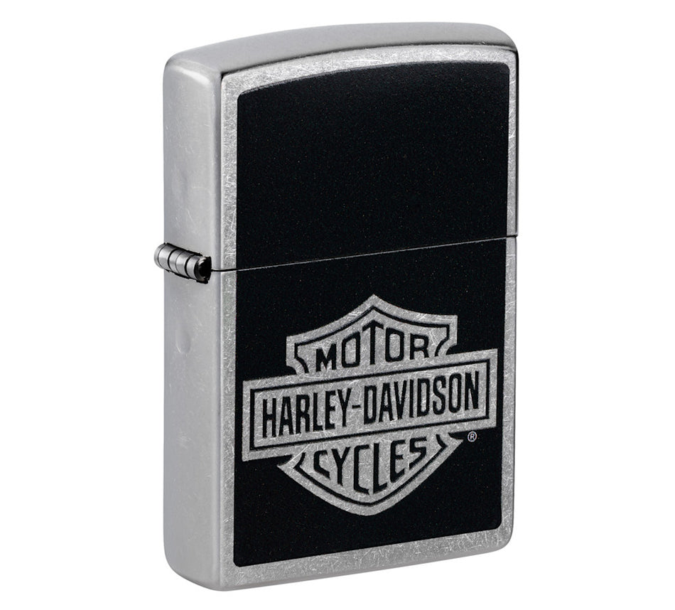Harley-Davidson Logo Color Image Street Chrome Windproof Ligher