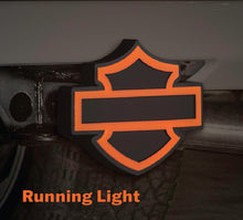 H-D Bar & Shield Light up Hitch Plug Cover