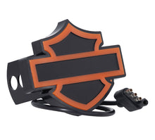 H-D Bar & Shield Light up Hitch Plug Cover