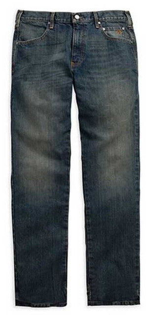 Harley-Davidson® Men's Modern Straight Jeans Dark Wash Denim 32/34