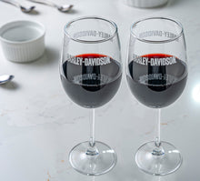 H-D Premier Wine Glass Set of 2