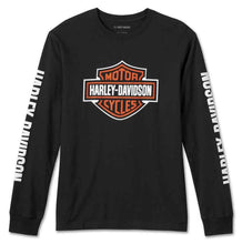 Harley-Davidson® Men's Bar & Shield Long Sleeve Shirt - Black 99081-24VM