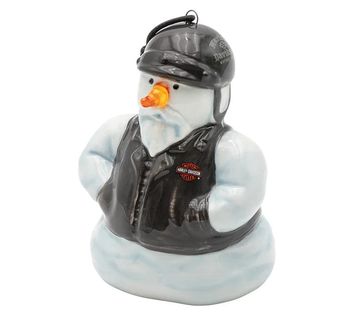 Biker Snowman LED Ornament HDX-99318 or 99082-25VX