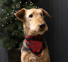 Holiday Plaid Pet Bandana