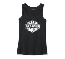 Women's Bar & Shield Tank - Black Beauty 99097-24VW