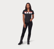Women's Crew Stripe Zip Front Shirt