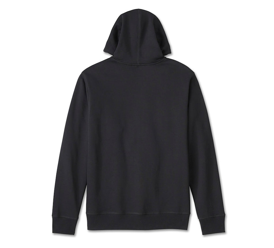 Men's Bar Font Zip-Up Hoodie (ONLY IN XL)
