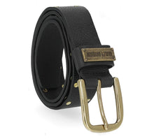 Women's Vintage Rivet Stud Leather Strap Belt Black - Black